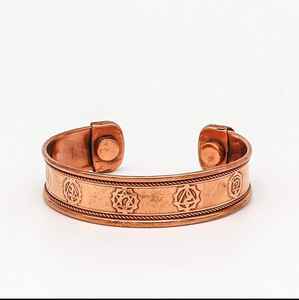 Pulsera de Salud de moda de cobre/pulsera magnética Brazaletes de moda elegantes - Product Image 4