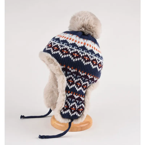 Gorro de Invierno Unisex, Cálido, de Felpa, Cortavientos, con Camuflaje y Bordado 3D para Adultos - Colores y Logotipo Personalizables - Product Image 5