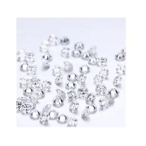 热卖0.8毫米至1.25毫米尺寸宽松实验室生长钻石圆形明亮宽松钻石，用于高级珠宝用途