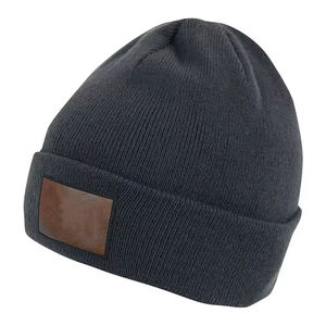 Gorro de Invierno Unisex Ajustable, Transpirable e Impermeable, de Fibra Acrílica de Color Sólido con Bordado de Logotipo Personalizado al por Mayor, Moda 2026 - Product Image 4