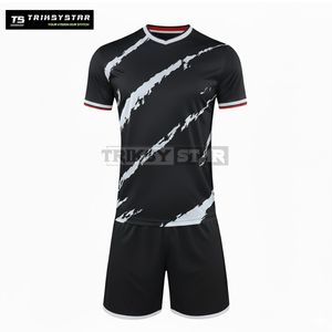 Set Personalizzato di Uniformi da Calcio di Alta Qualità, Traspirante e ad Asciugatura Rapida, Kit Maglia di Squadra, Design Sportivo Personalizzato per Uomo - Product Image 3