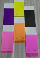 Rouleau de film PVC transparent fluorescent néon de qualité supérieure |   Feuille de plastique transparente colorée pour la fabrication de sacs et la papeterie |   PVC teinté