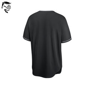 2025 Nueva camiseta de béisbol de diseño personalizado de alta calidad últimos uniformes deportivos de impresión personalizados en blanco famosos - Product Image 3