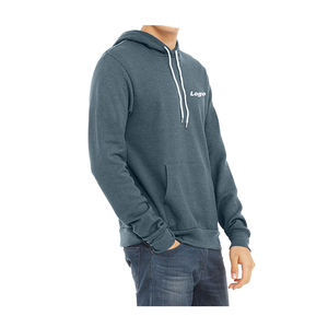 2025 hommes poids lourd 100% coton biologique blanc poids lourd Logo personnalisé français éponge coupe régulière sweat à capuche brodé pour unisexe - Product Image 5