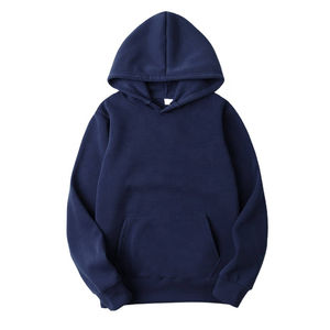 Survêtement d'hiver unisexe de luxe 100 % coton 2025 avec impression de logo personnalisé, sweat à capuche décontracté en molleton épais pour homme, vente en gros - Product Image 6