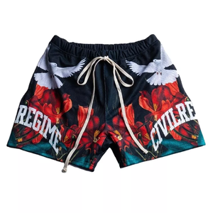 Pantalones cortos de alta calidad para hombre, ropa deportiva para correr, sublimación - Product Image 6