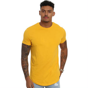 Fabricants de t-shirts personnalisés T-shirt 100% coton personnalisé T-shirts coupe ajustée pour hommes T-shirt fitness pour hommes - Product Image 4