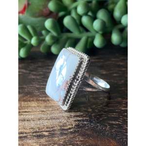 แหวนเงินแท้รูปม้าป่าทำมือ Reda Galvan ประดับด้วยหินธรรมชาติ ขนาด 9.75 - Product Image 4