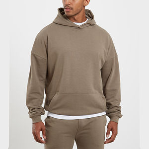 Sweats à capuche personnalisés coupe classique, respirants, 100 % coton molletonné, séchage rapide, écologiques, tissage crocheté ajustable, nouvelle collection - Product Image 1