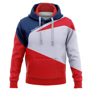 Fully Customized Unisex <b>Full</b> <b>Zip</b> <b>up</b> <b>Hoodies</b> 100% Polyester with <b>Zip</b> Sublimation Sweatshirt Embroidered Pattern OEM Service US - Product Image 5