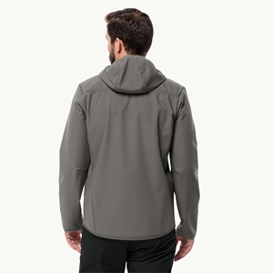 Veste Softshell légère pour hommes d'extérieur Veste à capuche doublée polaire Vestes coupe-vent de randonnée d'hiver résistantes à l'eau Meilleur grossiste - Product Image 2