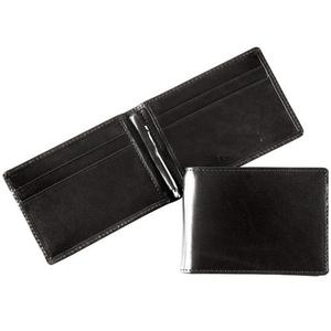 Portefeuille à pince à billets personnalisé en cuir véritable avec plusieurs emplacements pour cartes et un clip pour contenir de l'argent avec un design simple 2023 - Product Image 5