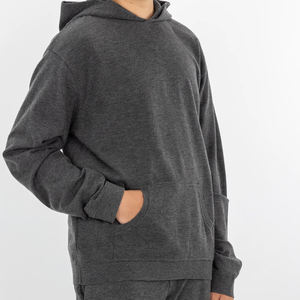 Sweat-shirt à capuche en tricot pour homme, sweat-shirt en coton biologique pour homme, sweat-shirts durables pour homme, sweat-shirt personnalisé avec capuche - Product Image 1