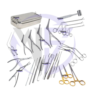 Instrumentos ENT de alta calidad 26/Uds. Juego quirúrgico de rinoplastia Gruber herramientas de cirugía plástica Wenquar con caja de esterilización - Product Image 2