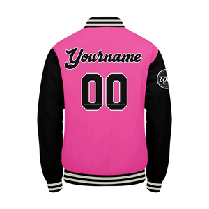 Custom wool <b>varsity</b> <b>jacket</b> for school teams with embroidered logo and breathable windproof fabric for students - Product Image 4
