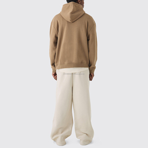 Sudaderas de Felpa de Algodón Grueso, Sostenibles, Holgadas, Talla Única, Ropa Casual, Estilos Digitales OEM, Básicas, Mezcla de Algodón para Invierno - Product Image 3