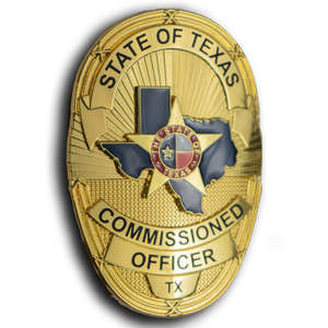 Insignia de Metal Dorado Personalizada, Escudo de Estrella, Emblema de Uniforme de Seguridad, Fabricante de Equipos Originales, Proveedor Mayorista - Product Image 3