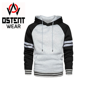 Sweat à capuche de luxe sur mesure pour homme, coupe classique, en coton épais 100 % écologique, brodé, pour l'hiver, vente en gros - Product Image 5