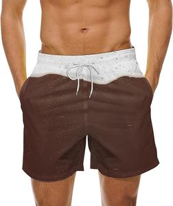 Maillot de bain Shorts de plage respirant à séchage rapide avec doublure en maille personnalisé résistant à l'eau hommes Shorts de bain - Product Image 4