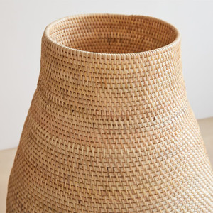 Florero de mimbre natural para decoración del hogar, floreros de lujo para centros de mesa, bodas, fiestas y eventos - Product Image 6