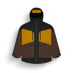 Chaqueta de Snowboard para Hombre, Personalizada OEM, de Alta Calidad, Transpirable, Cortavientos, Impermeable, de Secado Rápido, Ligera, para Esquí al Aire Libre, con Capucha - Product Image 2