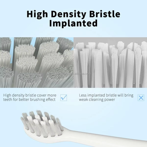 Durable Medium Bristle Electric <b>Toothbrush</b> <b>Head</b> Set for Outdoor Household Hotel Use Replacement <b>Heads</b> - Product Image 3