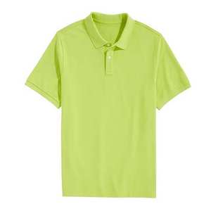 Chemises polo pour hommes en coton, grande taille, personnalisées, avec col montant et manches courtes, respirantes, couleur verte, service OEM, design - Product Image 3