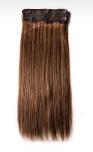 TOP 12A GRADE SINGLE DONOR INDIAN HUMAN HAIR <b>EXTENSIONS</b> UNPROCESSED SILKY STRAIGHT WAVE MACHINE DOUBLE WEFT HAIR BUNDLES HAIR - Product Image 2