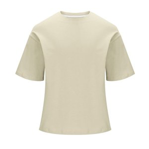 Camisetas para hombre 100% algodón Casual cuello redondo manga corta básico pesado suave liso camisetas clásicas Fit camisetas - Product Image 3