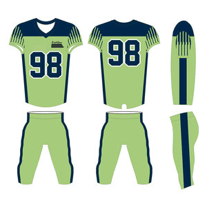 Uniforme de Fútbol Americano de Corte Atlético, Material Elástico Ligero Diseñado para Máxima Movilidad, Velocidad y Comodidad del Jugador - Product Image 6