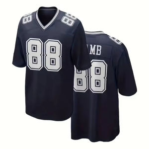 เสื้อเจอร์ซีย์อเมริกันฟุตบอลสำหรับผู้ชายเสื้ออเมริกันฟุตบอลแบบเรียบออกแบบได้ตามต้องการ - Product Image 1