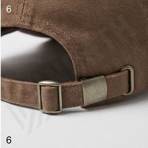 Casquette de sport en coton à 6 panneaux avec broderie personnalisée, pour hommes et femmes, impression par sublimation, casquette de baseball, vente en gros, réglable - Product Image 6