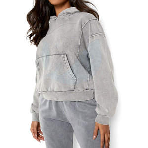 Derniers modèles de sweats à capuche pour femmes avec logo à l'avant Vêtements décontractés à capuche pour l'hiver - Product Image 1