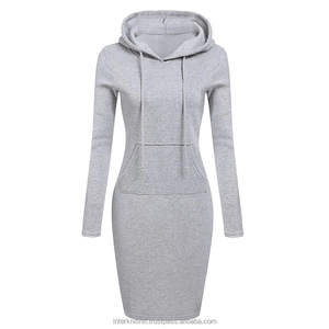 Sweat à capuche en polaire pour femme, automne, style décontracté, couleur unie, poches, mélange polyester/coton écologique, manches longues - Product Image 1