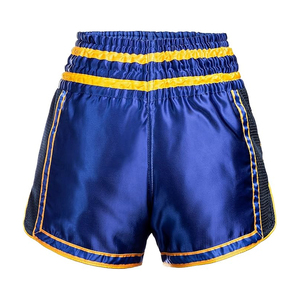 Custom Design Printed Kick Boxing Muay Thai Shorts New Arrival Fighting Wear Muay Thai Shorts BJJ Muay Thai Shorts - Product Image 3