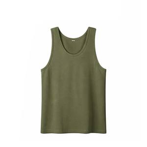 Men's High Quality Sleeveless Sporty <b>Tank</b> <b>Top</b> Lightweight Soft Cotton Breathable Comfortable Custom - Product Image 2