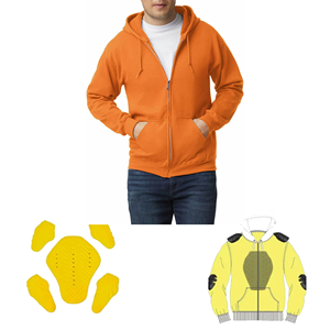 Ropa Deportiva Unisex Personalizada con Serigrafía, de Cuero, Forro Polar, Poliéster, Resistente al Viento, Impermeable, con Certificación CE, 400g, para Motociclismo - Product Image 5