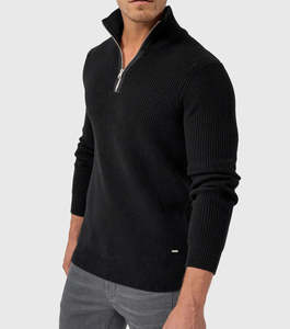 Sudadera de Cuello Redondo Extra Grande de Felpa Gruesa al por Mayor, Sudadera con Hombros Caídos de Dos Tonos, Diseño Único, Sudadera Hip Hop para Hombre - Product Image 4