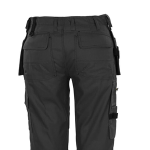 Pantalones de Trabajo Personalizados de Alta Calidad con Botones, Transpirables, Ligeros, de Cintura Media, en Tela de Nailon y Poliéster - Product Image 5