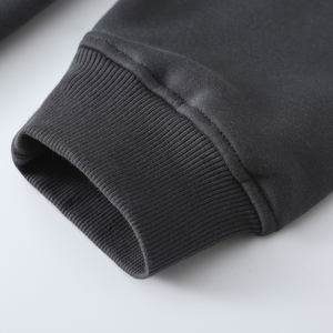 Sudadera con Capucha y Cremallera Completa para Hombre, Estilo Urbano, Unisex, de Algodón y Poliéster Grueso, con Diseño de Balaclava Ninja - Product Image 6