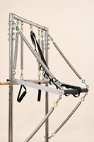 Tendance 2026 : Appareil de Pilates Professionnel Durable et Essentiel pour Studio, Modèle Trusculpt en Chêne, Reformer Portable – Vente en Gros