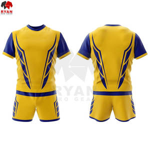 Ensembles d'uniformes de rugby pour hommes sur mesure de qualité supérieure 100% polyester couleur personnalisée et équipe pakistanaise prix de gros - Product Image 3