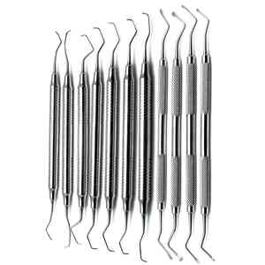 Escaladores dentales manuales de alta calidad 2025, sonda de mano, Hoz, instrumentos quirúrgicos dentales - Product Image 6