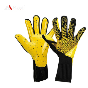 Logotipo personalizado Nuevo diseño Guantes de portero Alta calidad 100% Top Trending Guantes de portero personalizados - Product Image 2