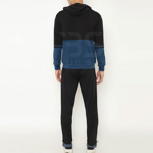 Chándal completo para hombre con corte atlético y dobladillos acanalados para un chándal de hombre moderno y a medida - Product Image 4
