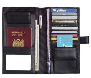 Portefeuilles de voyage populaires en cuir véritable/portefeuilles de voyage en cuir aux prix d'usine/portefeuilles de voyage de style nouveau 2024 - Product Image 2