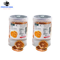 Tranches de citron séchées de qualité supérieure certifiées Halal pour thé et boissons agricoles 100% pures de haute qualité Marque Nutrifarm 450g Durée de conservation de 24 mois