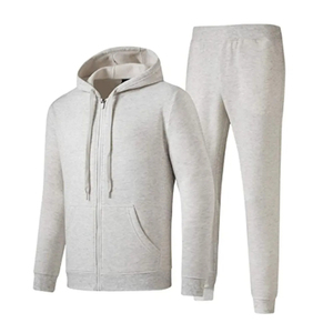 Unisex Sweatsuit 2 Piece Set Women Jogging Suits Wholesale Winter Fleece Sports Two Piece Pants Set Tracksuits for Men - Product Image 1