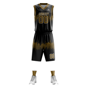 Vente en gros de maillots et shorts de basket-ball en maille réversibles avec logo personnalisé pour vêtements de sport d'équipe pour adultes - Product Image 2