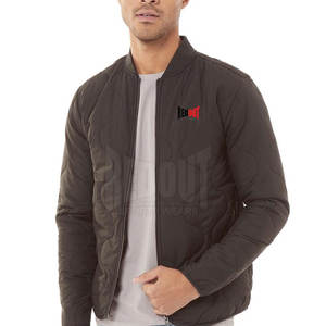 Concevez votre propre logo Veste bomber pour homme Service OEM Veste d'hiver légère pour homme Pour la vente en ligne - Product Image 1